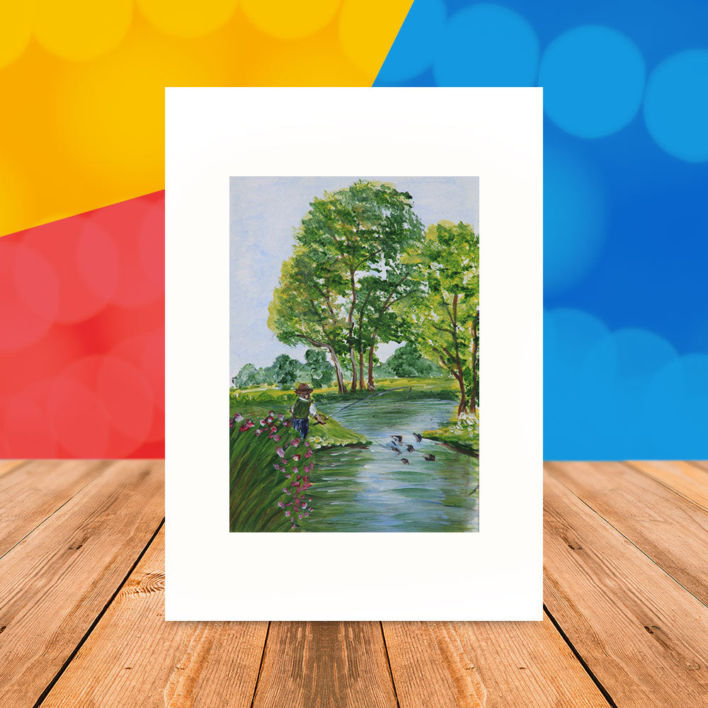 JJ22-3175 Incognito Art Print by Rose Brosnan